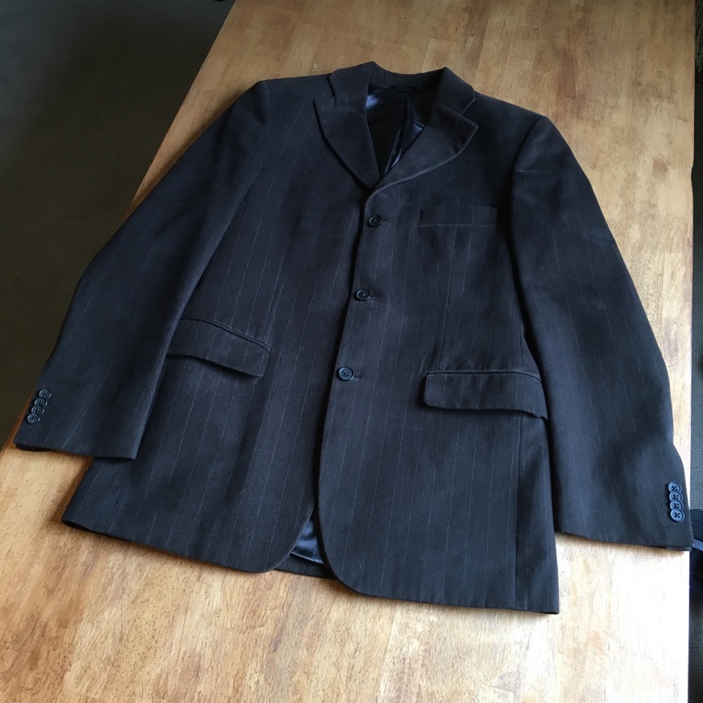 Banana Republic Pinstripe Blazer - Picture 2 of 6